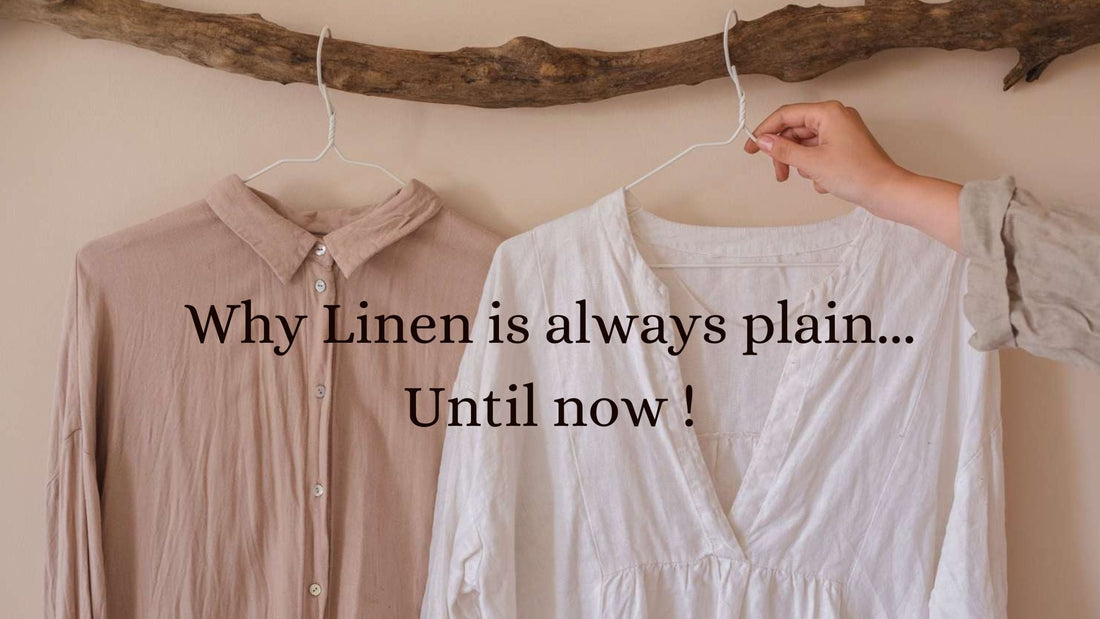 linen always plain and neutral until now maison oyo new technique colorfull linen