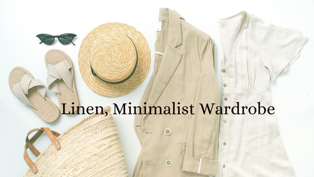 linen wardrobe minimalist neutral ton maison oyo  